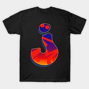 Letter J - Night Sky T-Shirt